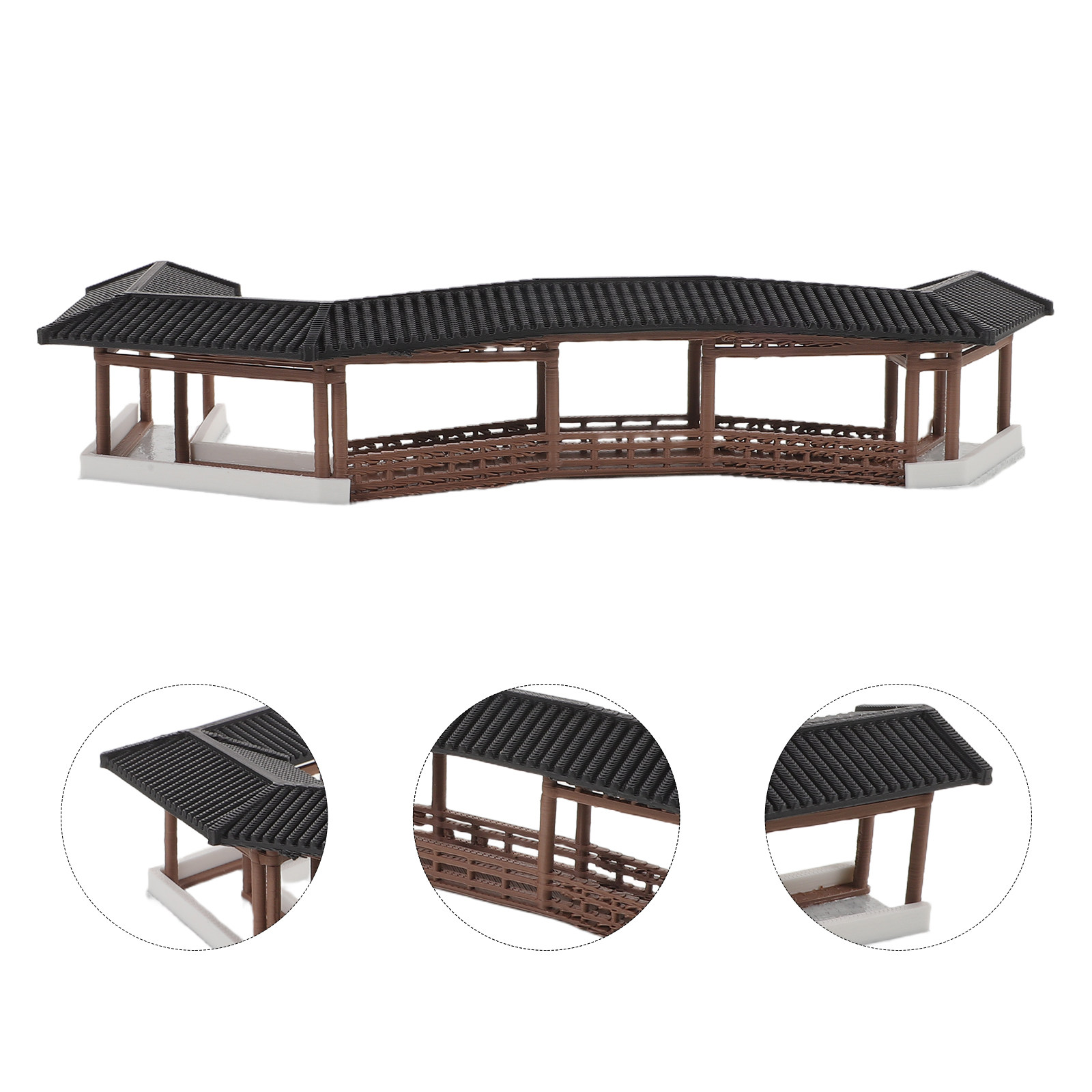 Bonsai Garden Decor - Miniature Bridge for Micro Scene Ancient