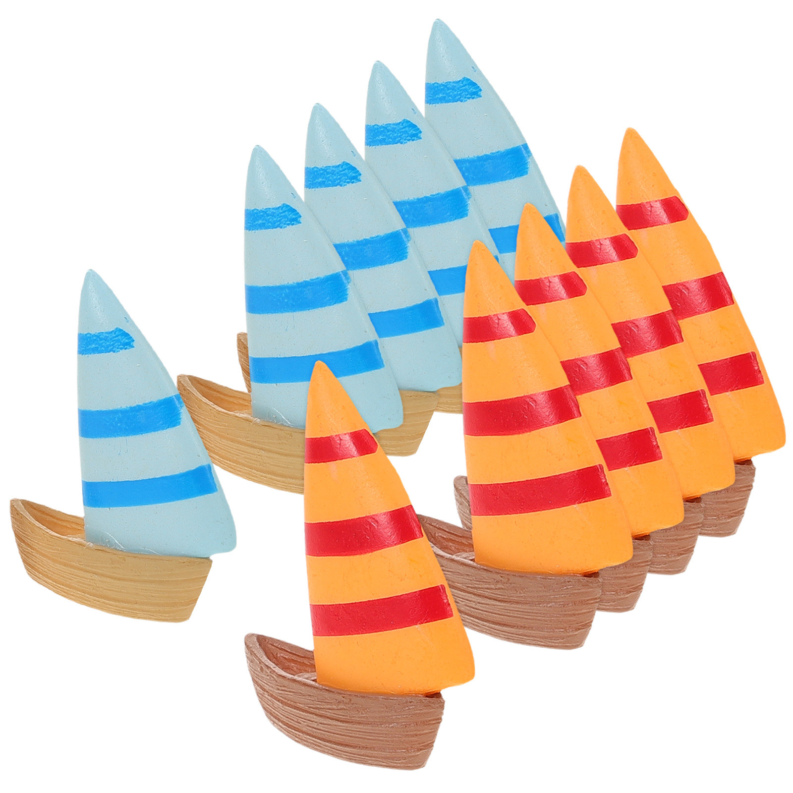 Mini Sailboat Ornament Creativ - Bonsai Garden Decor ulasan dan harga