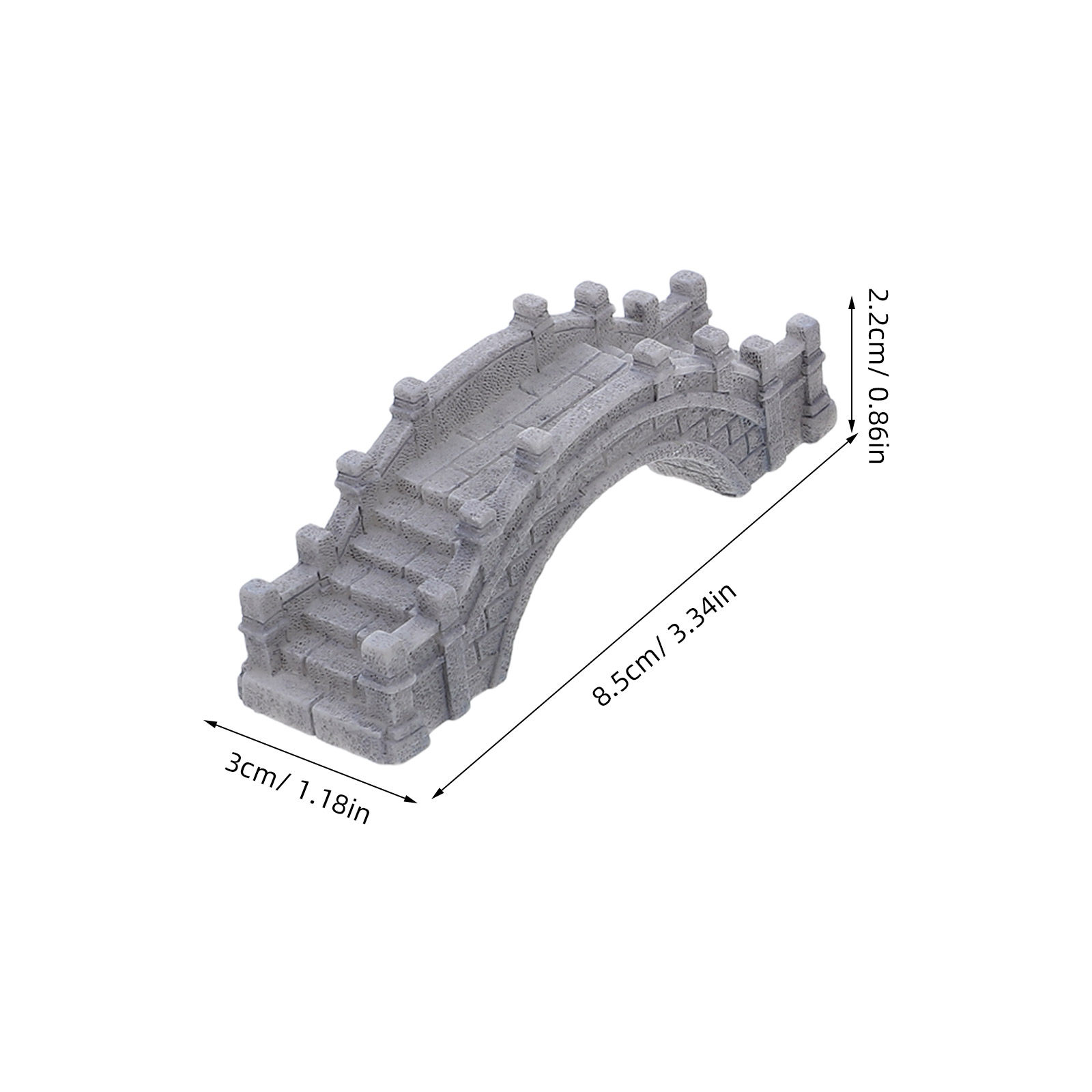 1Set Resin Miniature Landscape - Bonsai Garden For Desk ulasan dan harga