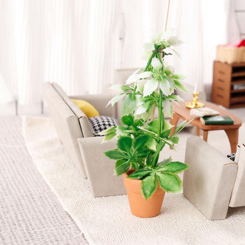 1/12 Dollhouse Simulation Gree - Bonsai Garden Decor ulasan dan harga