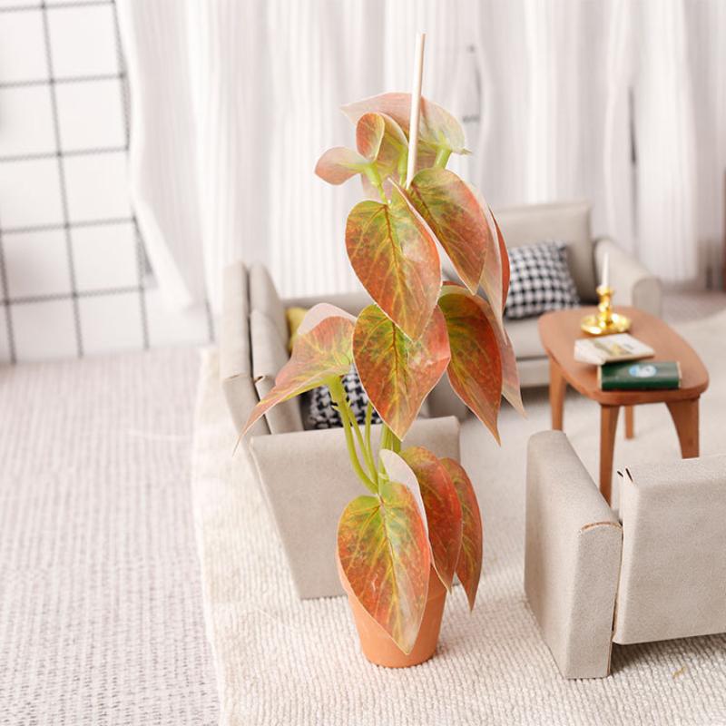 1/12 Dollhouse Simulation Gree - Bonsai Garden Decor ulasan dan harga