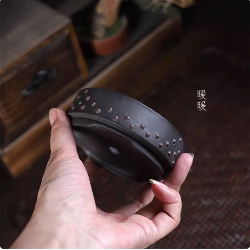 Ceramic Round Bonsai Pot, Drum - Bonsai Garden Chinese Garden ulasan dan harga