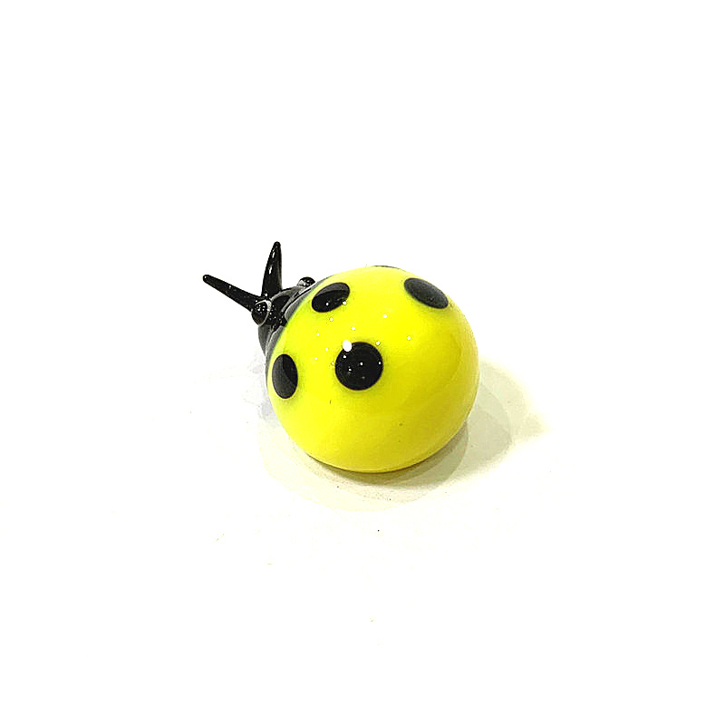 Colorful Mini Glass Ladybug Fi - Bonsai Garden Chinese Garden ulasan dan harga