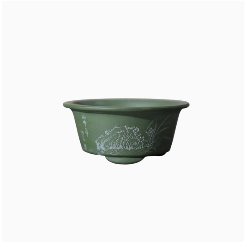Ceramic Carved Mini Bonsai Pot - Bonsai Garden For Desk ulasan dan harga