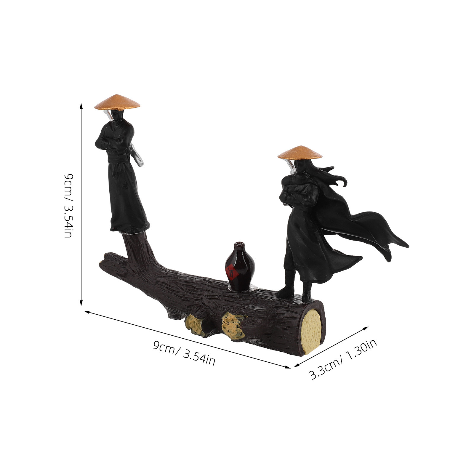 1 Set Ancient Chinese Warrior  - Bonsai Garden Chinese Garden ulasan dan harga