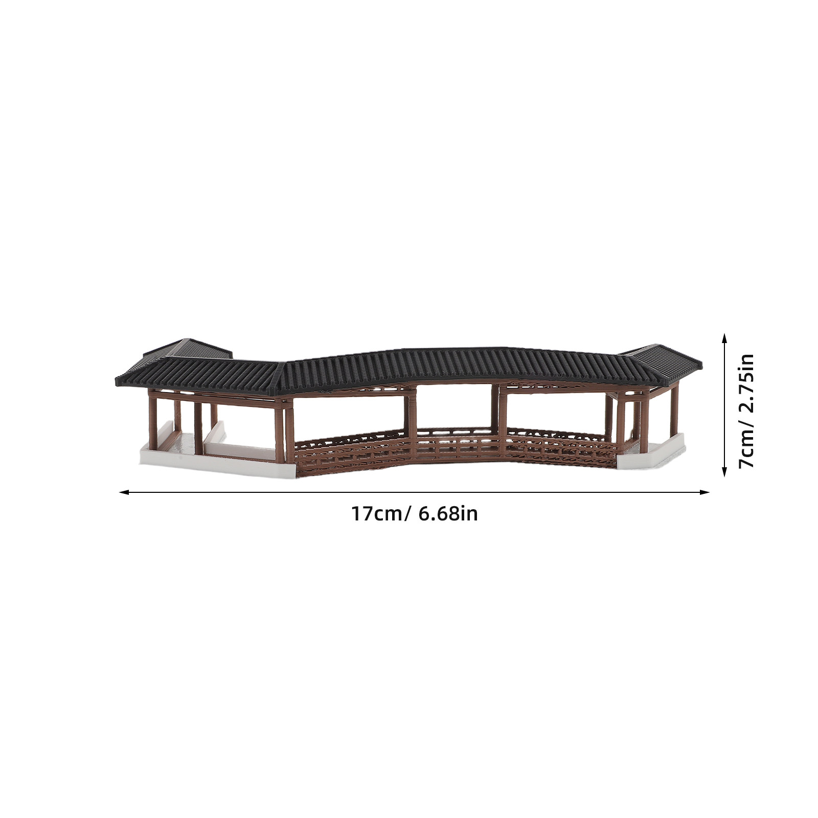 Miniature Bridge for Micro Sce - Bonsai Garden Decor ulasan dan harga