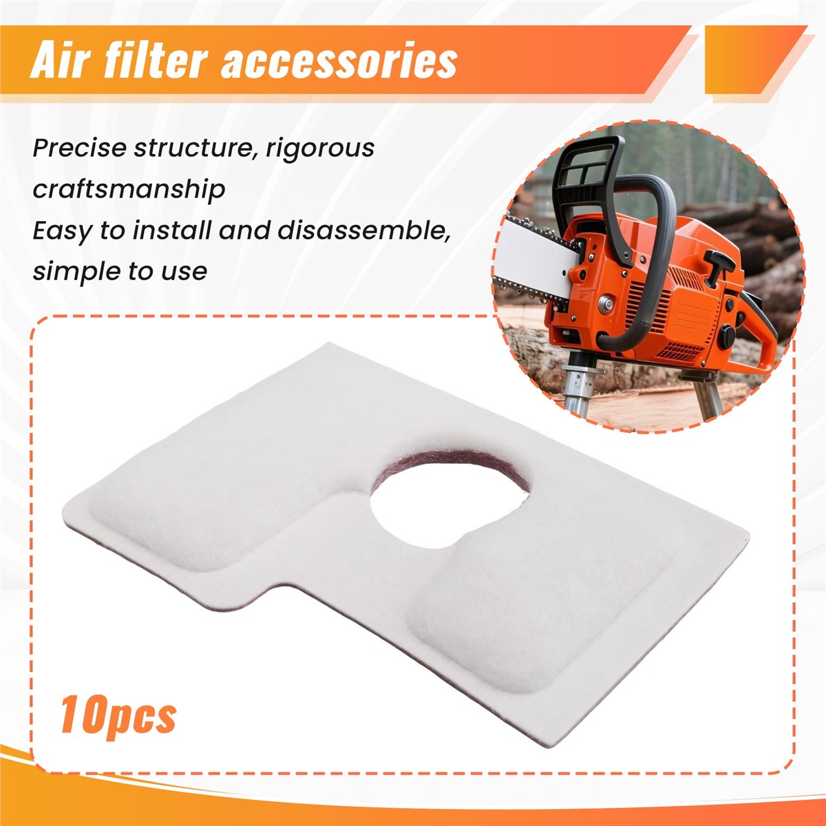#68Z air filter,10 PCS Air Fil - Stihl Chainsaw Ms170 ulasan dan harga