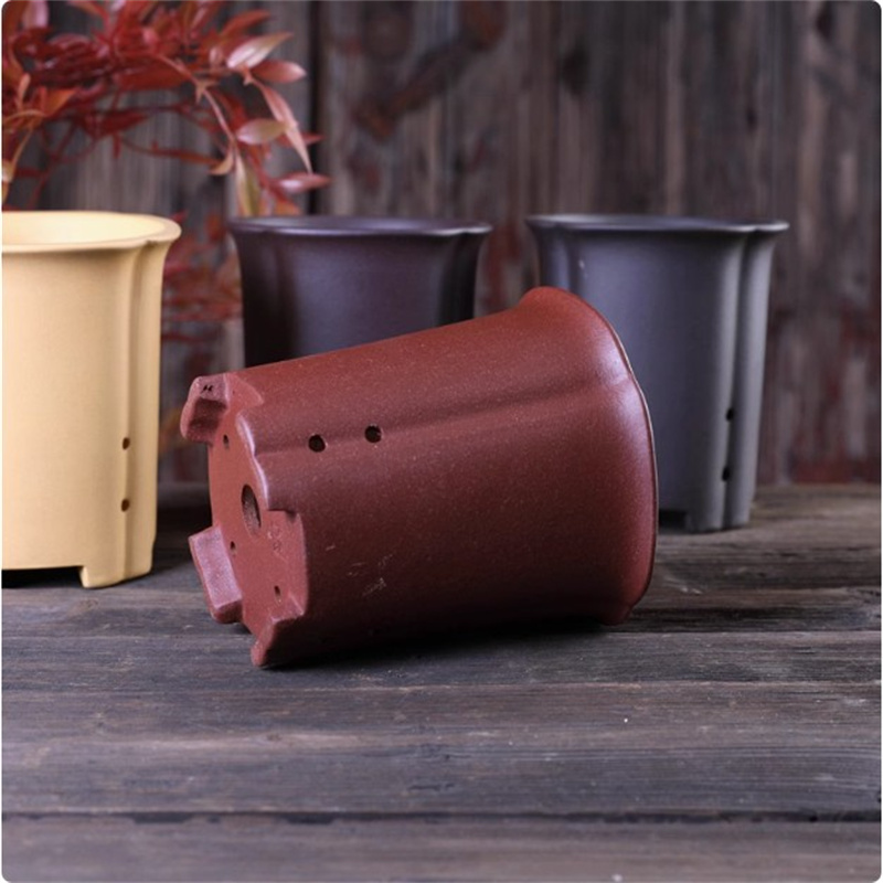 Purple Clay Handmade Pottery B - Bonsai Garden Chinese Garden ulasan dan harga