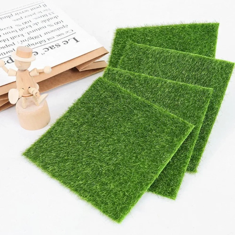 Fake Moss Mini Artificial Lawn - Bonsai Garden Chinese Garden ulasan dan harga