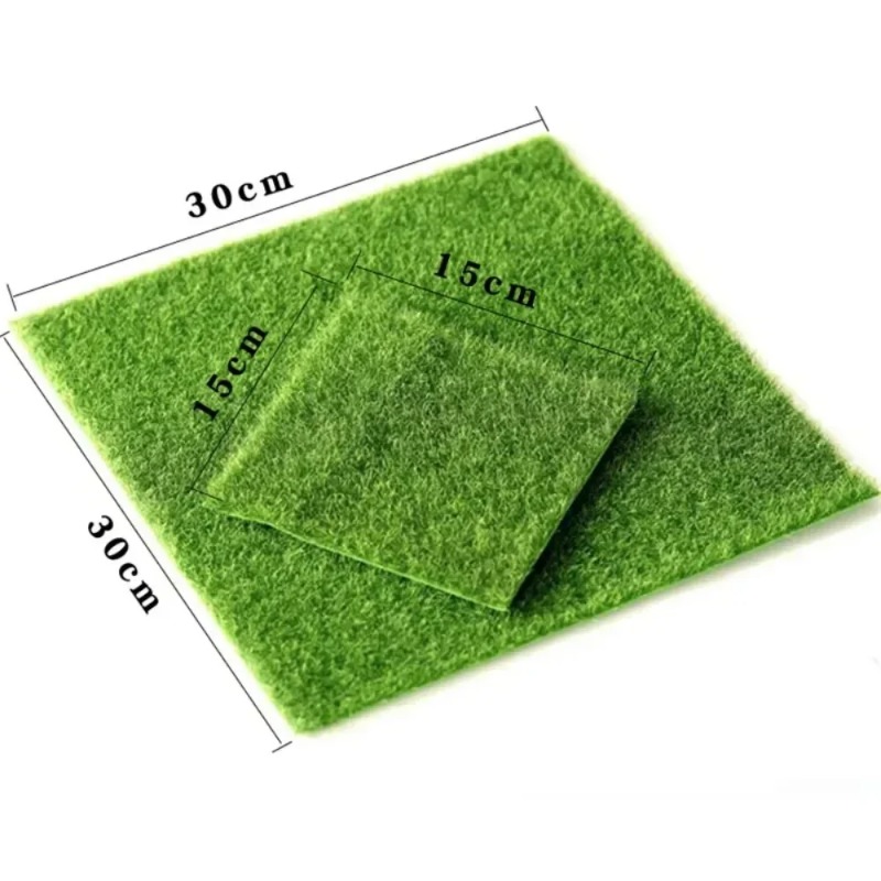 Fake Moss Mini Artificial Lawn - Bonsai Garden Chinese Garden ulasan dan harga