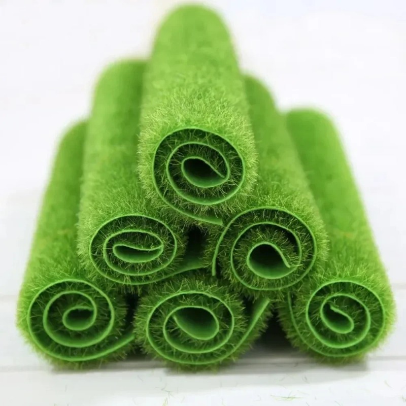 Fake Moss Mini Artificial Lawn - Bonsai Garden Chinese Garden ulasan dan harga