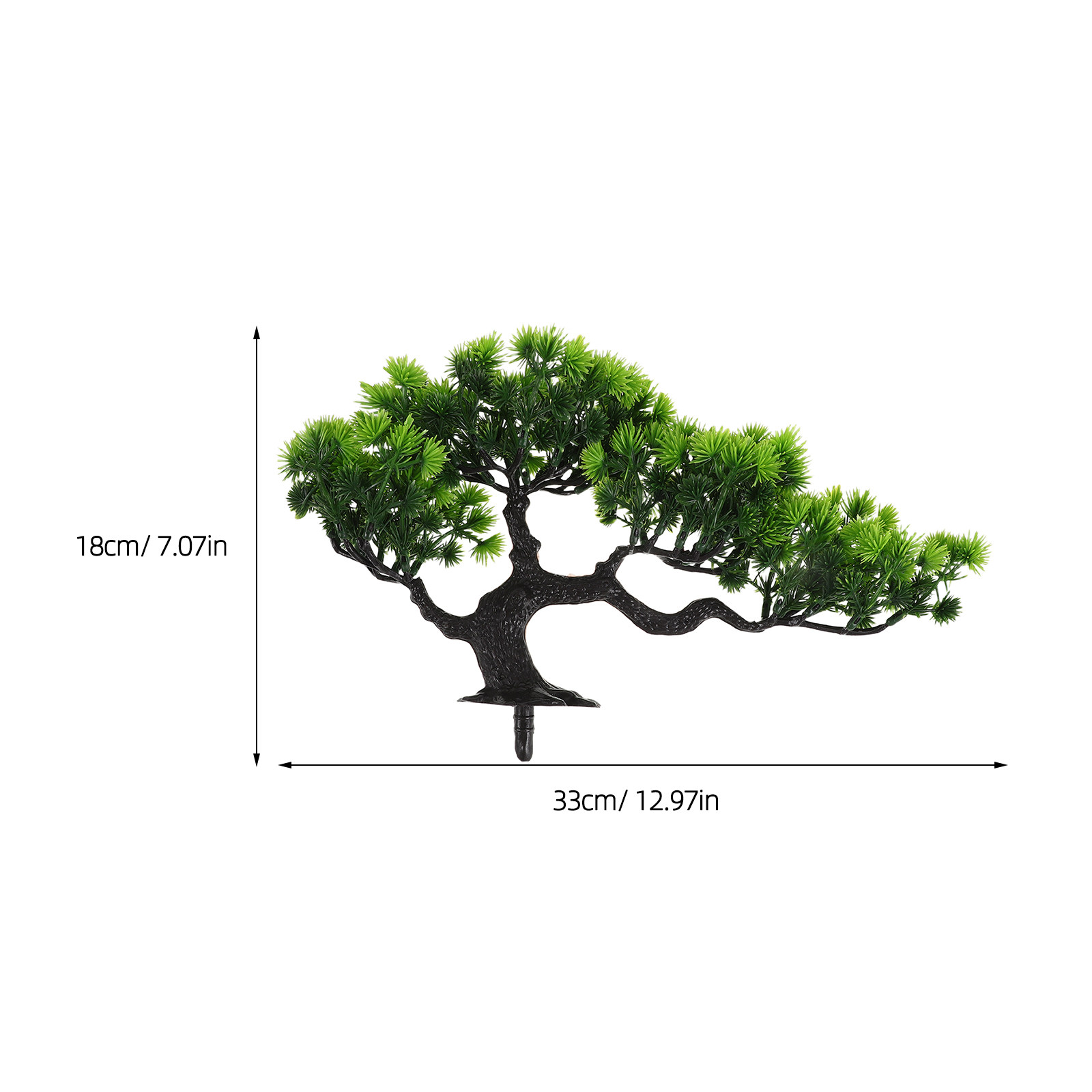2Pcs Artificial Bonsai Tree Ju - Bonsai Garden For Desk ulasan dan harga