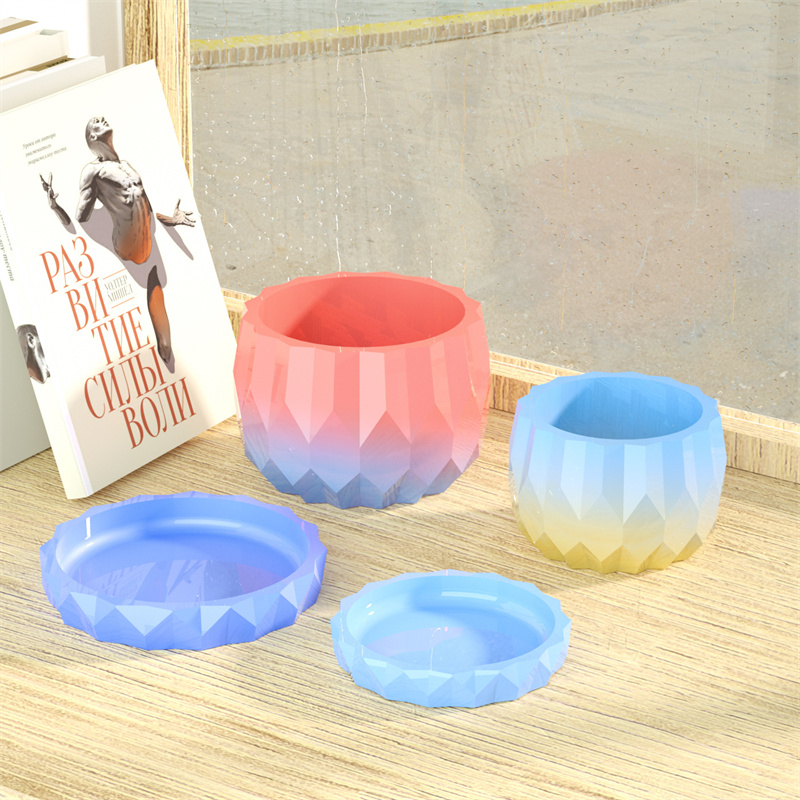 1 Set Silicone Planter Molds F - Bonsai Garden Decor ulasan dan harga