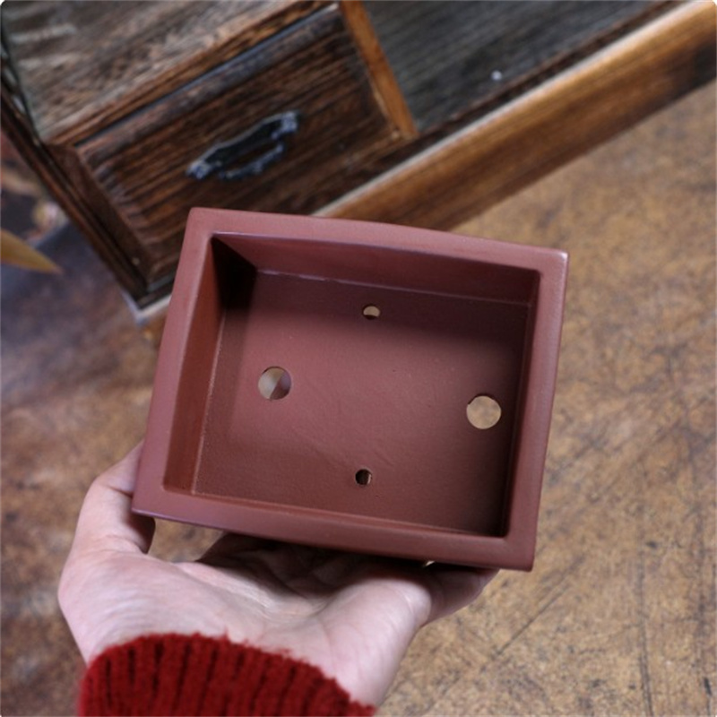 Ceramic Crab Carved Rectangle  - Bonsai Garden Chinese Garden ulasan dan harga